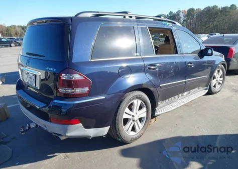 2008 Mercedes-Benz Gl 450 4Matic z USA, uszkodzony, nr VIN 4JGBF71E58A375457